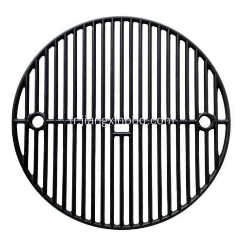 Grille de cuisson à deux niveaux en fonte de qualité supérieure